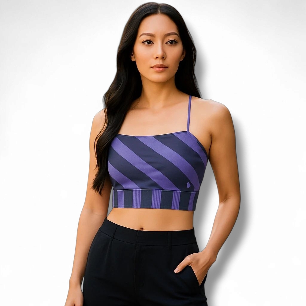NEW Free People Movement Medium Support Sport Bra in Purple 💜 XS